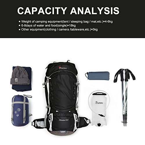 Mountaintop 80L Trekkingrucksack - 8